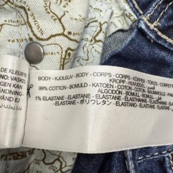 Ariat Jeans Mens 31X30 Blue Denali M7 Straight Leg Slim Fit Western Workwear - Picture 9 of 14